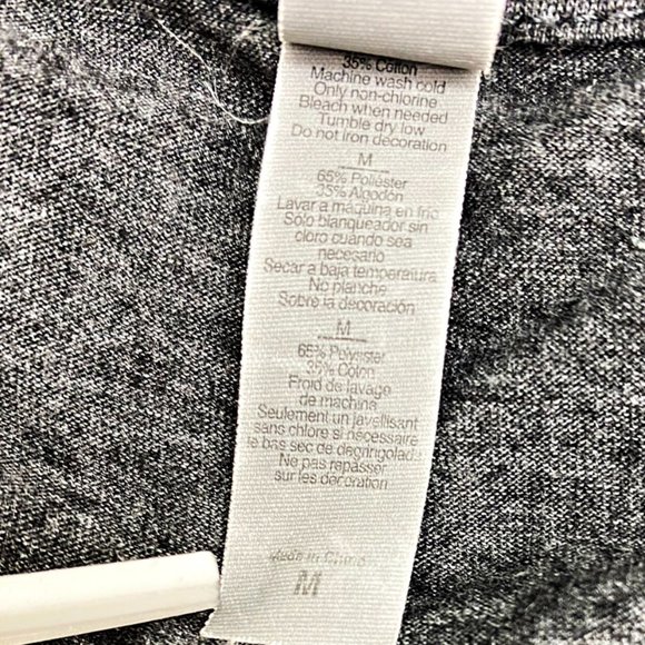 Next Level Unisex Graphic T-Shirt REDDIS GEEK Charcoal Gray Short Sleeve Tee M - Picture 5 of 5